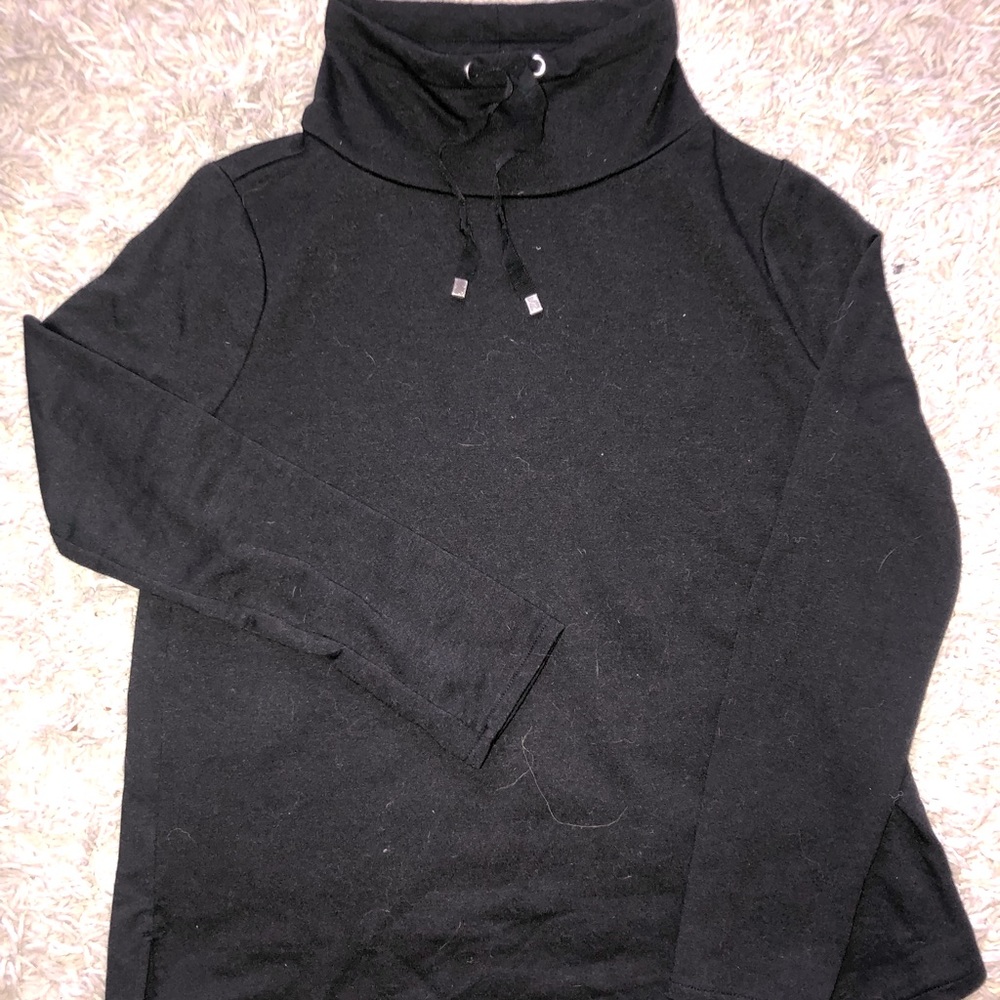 Ann Taylor Black Pullover crewneck